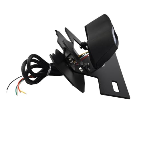 Support de plaque d'immatriculation pour moto CRF450L avec feu LED