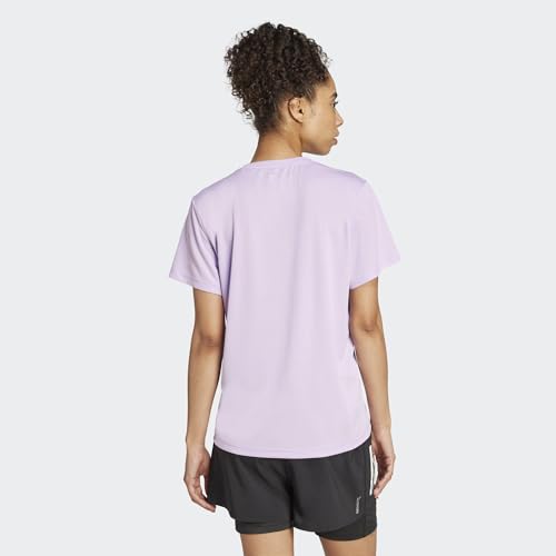 Image of adidas Women's Polyester Geometric Regular Fit T-Shirt
