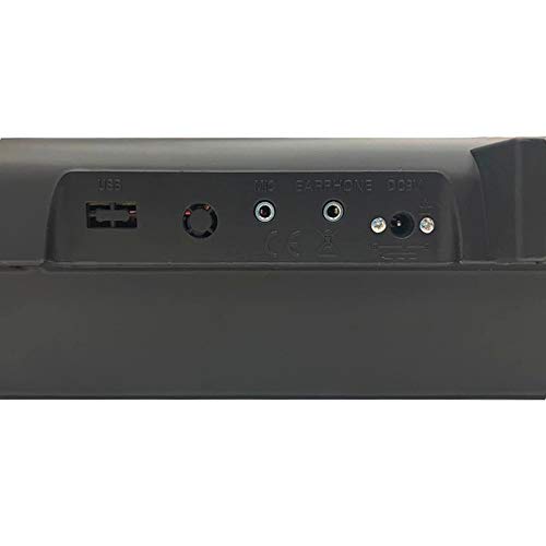 Teclado Musical Queen´s 61 teclas Semi Profissional Max