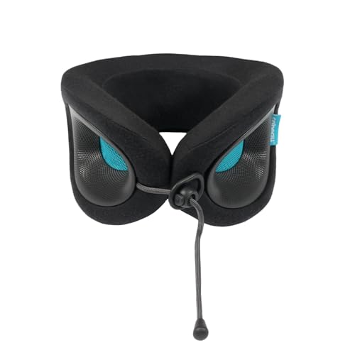 Almohada de espuma viscoelástica ajustable para viaje miniatura 2