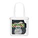 Fourre-tout de travail Cool Monkey Chimpanzee King Of Forest Animal Voyage Sacs fourre-tout Fluffy Peluche Doux Mignon Sacs à bandoulière réutilisables pour les voyages de travail et le shopping