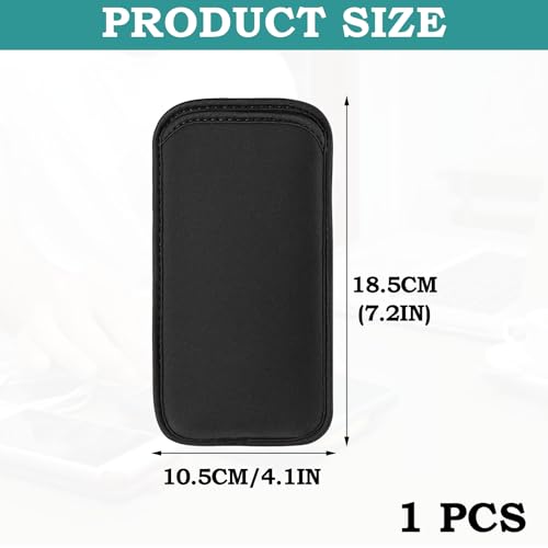 Neopren Handy Schutzhülle,Handy Tasche,Handysocke,Generischer Stoßfeste Neopren-Handyhülle Für iPhone 17 16 15 14 13 12 Pro Max,Samsung S25 Ultra,S24 Ultra,S23 Ultra,Schwarz, Stoßfest