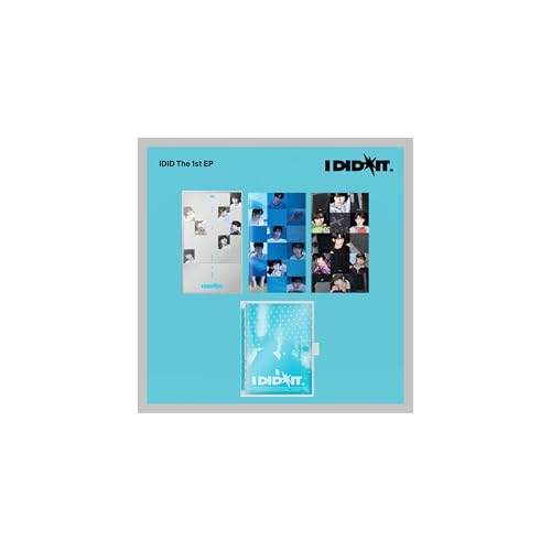 Mini álbum I did it IDID set de 4 versiones After Yesterday Camp disco K-Pop original 2