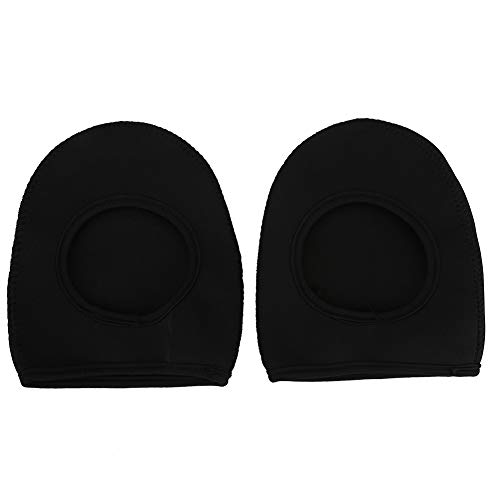 RiToEasysports 1 Pair Cycling Shoe Toe Covers, Windproof Bikes Racing Half Foot Case Shoe Covers Lock Cover