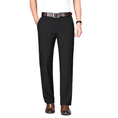 Silamone Stretch Pants, Timelessflex - Men's High Stretch Straight Fit Pants, Silamone Men's Straight Fit