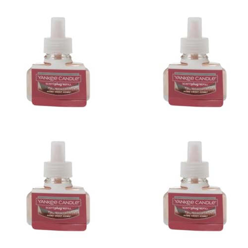 Yankee Candle Home Sweet Home Electric Home Fragrance Scent Plug Refill (Pack of 4)