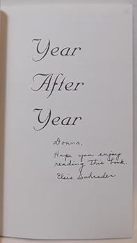 Paperback Year After Year : Memoirs of Teaching Book