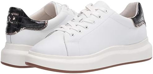 Sam Edelman womens Moxie Sneaker, Bright White/Black, 11 US | Image 6