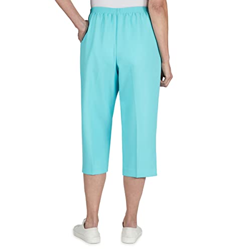 Alfred Dunner Womens Textured Capri3