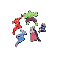 Crocs Jibbitz Charms,Avengers 5PCk