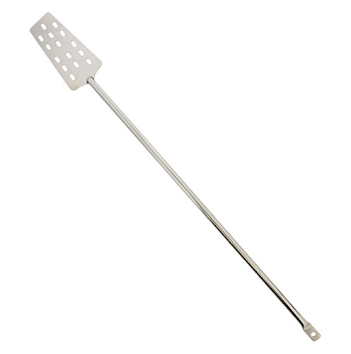 G Francis 24in Stainless Steel Brewing Mash Paddle Durable for Optimal Mixing with Hanging Hook