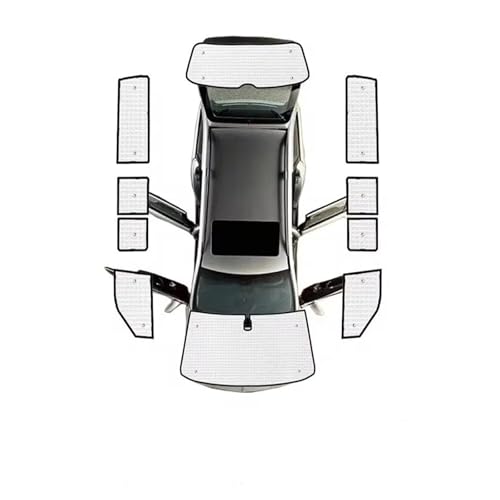 Pare-soleil anti-UV VW T6 LWB isolation thermique pare-brise avant
