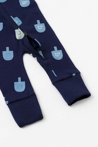 Image of MONICA + ANDY One Piece Baby Pajamas, 100% Organic Baby Clothes for Girls and Boys, Sizes For Newborn and Infant