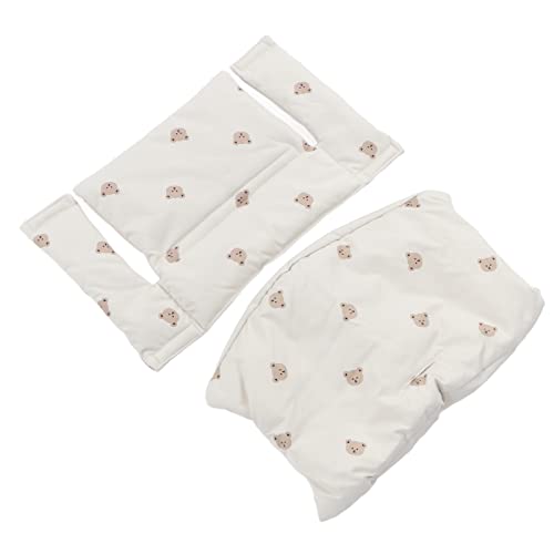 Cojín para comedor de niños con dibujos animados para silla alta de madera y sobremesa de hogar 4