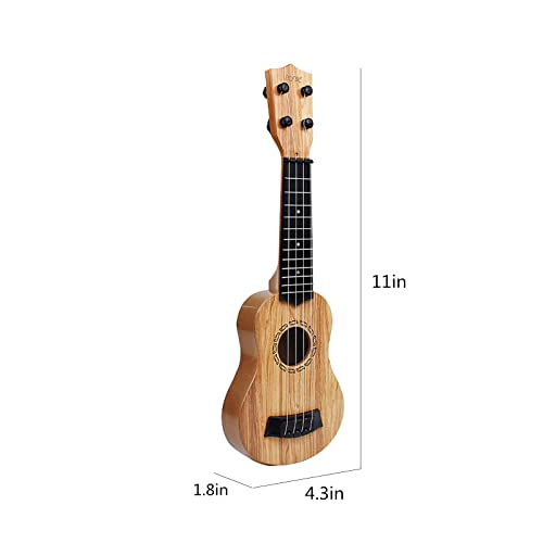#Q8D244 Guitare ukulélé pour enfants débutants 38,1 cm avec 4 cordes, mini guitare pour améliorer les compétences des… - Les Beatles, Paul McCartney, John Lennon, RIngo Starr, George Harrison #Q8D244 Guitare ukulélé pour enfants débutants 38,1 cm avec 4 cordes, mini guitare pour améliorer les compétences des… – Image 5
