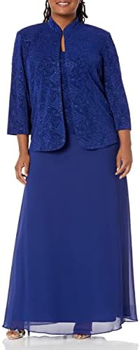 alex evenings electric blue dress Alex Evenings main image 1
