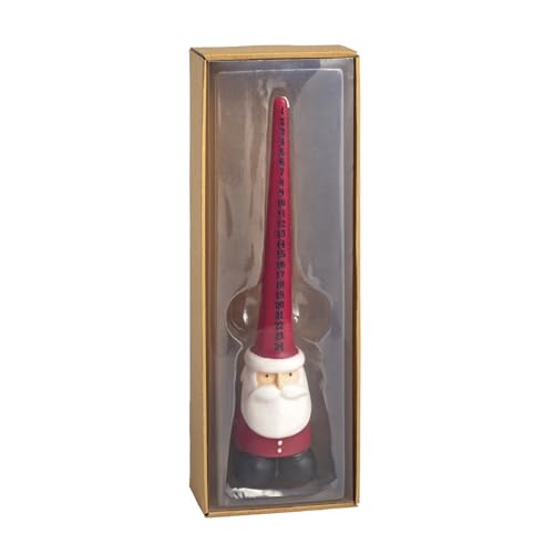 Bougie compte à rebours du Père Noël Mud Pie : idée cadeau idéale pour l'Avent