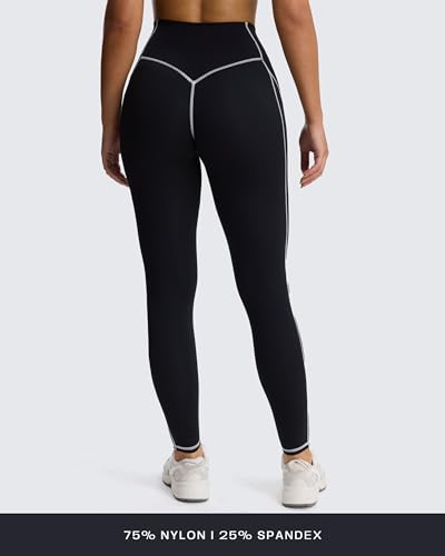 Aoxjox Workout Leggings for Women High Waisted Exercise Athletic Gym Fitness Yoga Lexi Lined Pants 26"3