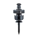 Schaller シャーラー ストラップロックピン S-Locks ブラッククローム #14010401/Black-Chrome ペア 【国内正規品】