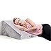 FAYANG Coussin à Coins Anti Reflux pour Adultes, Oreiller Reflux Gastrique Coussin Incliné Pliable,Coussin De Soutien Dorsal pour La Lecture, Les Maux De Dos, Les Ronflements,Relaxation,Grey