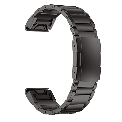 Bracelet Garmin Quickfit 22mm titane du bureau aux sorties citadines chic - 5
