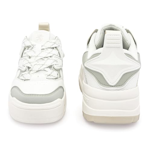 Image of Red Tape Super Sneaker for Women | Low-Cut Casual Style, Classic Footbed & Everyday Comfort