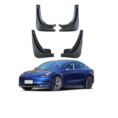 Garde-boue Tesla Model 3 finition noire mate intégration parfaite 2016-2023