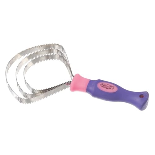 Tough1 Great Grips Metal Triple Blade Curry - Purple/Pink