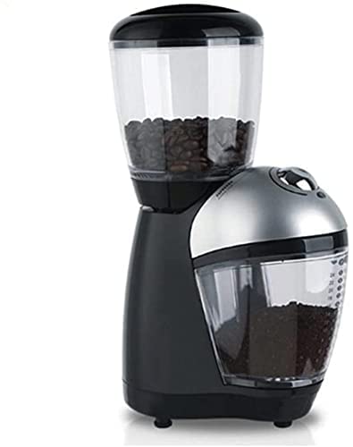 QMJHHW Molinillo De Café Semiautomático Molinillo De Café Eléctrico Molinillo De Café Ajustable De 8 Modos, Disco De…