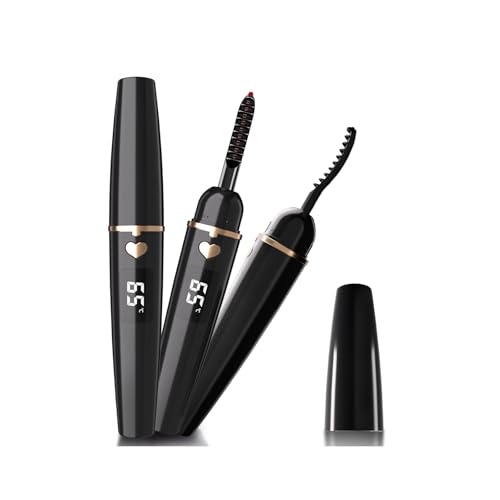 Oplashes recourbe-cils rechargeable Cure - cils électrique EYECURL - Natural, Durable, Sécurisé, Adapté aux Yeux - 4 Températures, Pratique & Portable, Rechargeable Type - C