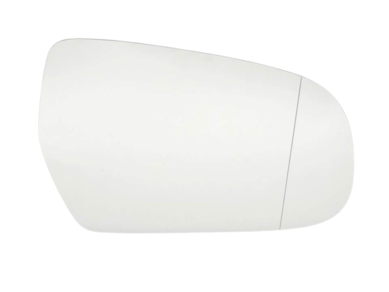 HZ-DESIGN Vetro Specchietto per Vetro Specchio Esterno Destro Asferico Compatibile Con A3 8P Da 2010 A4 8K Da 2009