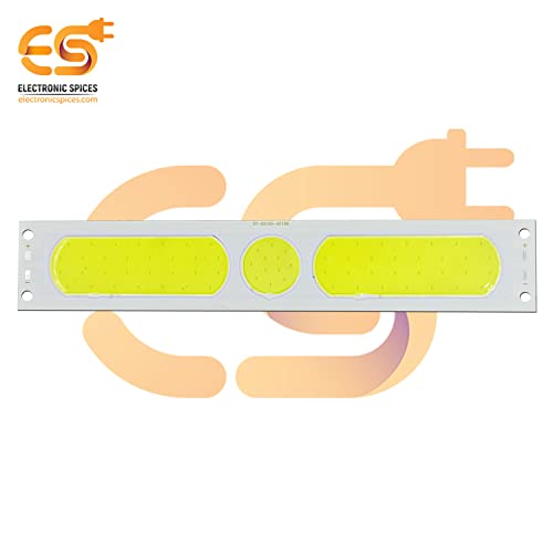 Image of Electronic Spices 12v Dc Led Circle & Cylinder Shape High Brightness Led Aluminum Yellow Bead Cob Strip Lights Bulbs Lights