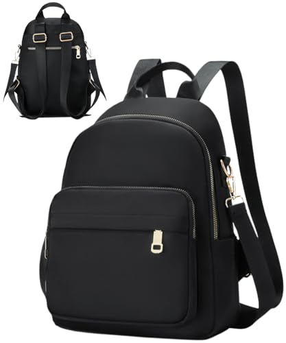 [motayu18] リュック レディース 小さめ 女子 おしゃれランキング 軽量 ナイロン 撥水仕様 旅行 通勤 通学 防犯ポケット付き 人気 高校生 中学生 背面ポケット きれいめ - motayu18 - 商品画像