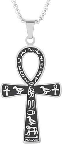 Collier de prière du Seigneur en argent et pendentif d'urne croix pour garder vos cendres