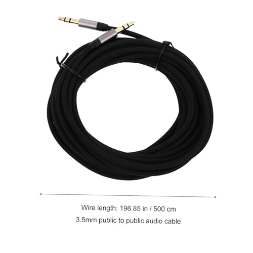 Cable auxiliar de audio Jack 3.5mm macho a macho miniatura 2