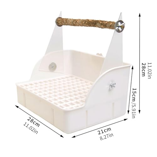 Support d'entraînement pour conure contre l'ennui avec perchoir de table - 6