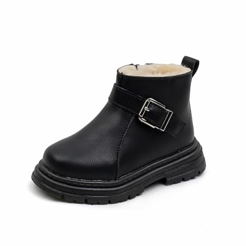 Girls Ankle Boots Waterproof Side Zipper Shoes (Toddler/Little Kid)2