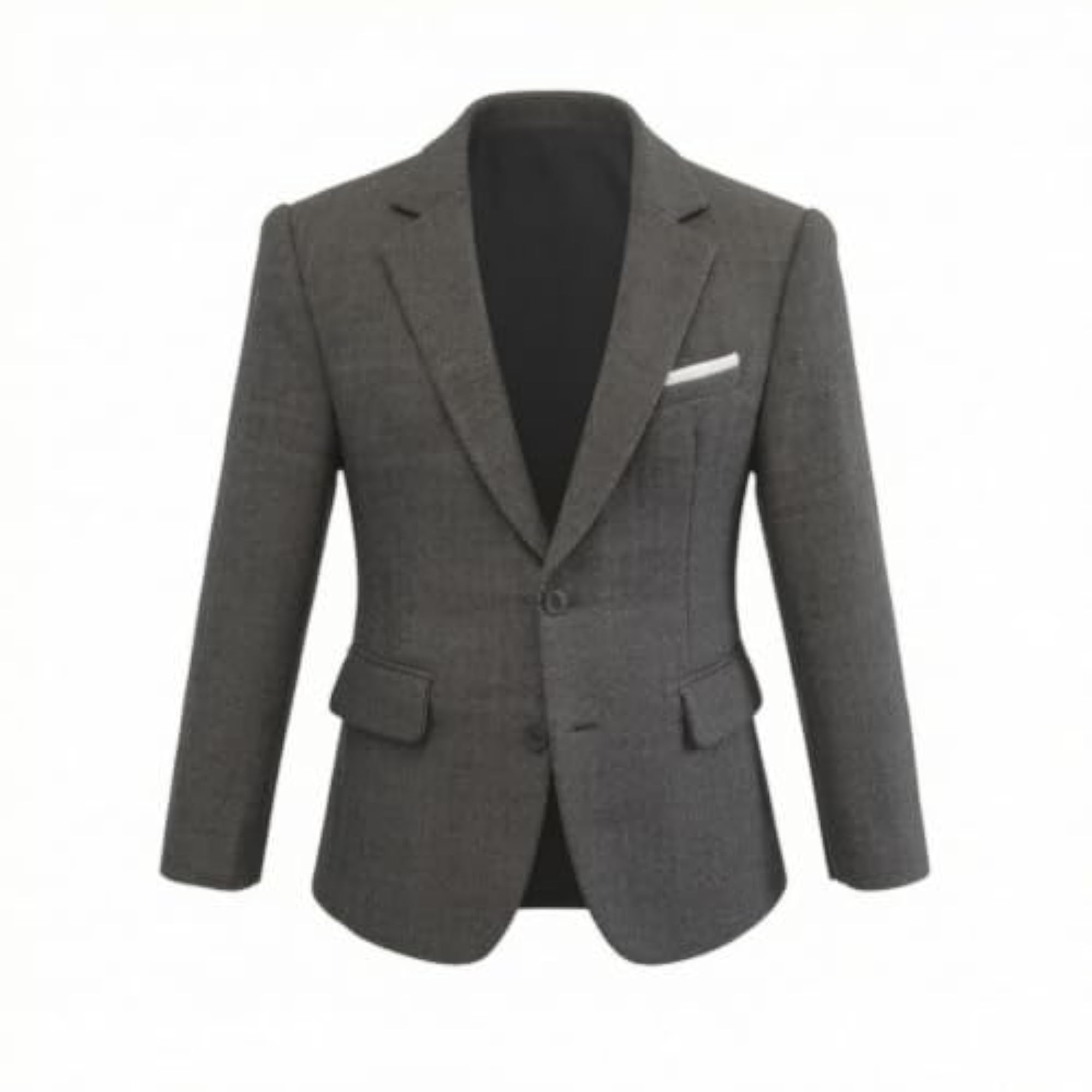 1/6 Scale Miniature Suit Jacket for Character Styling, Normal Gray