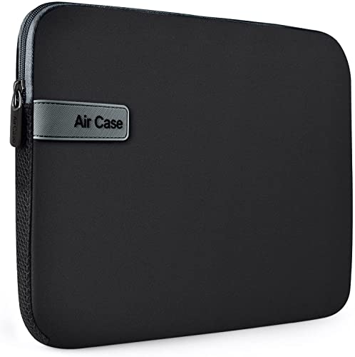 AirCase Protective Laptop Bag Sleeve fits Upto 15.6" Laptop/MacBook, Wrinkle Free, Padded, Water Resistant Light Neoprene case Cover Pouch, for Men & 