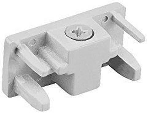 WAC Lighting H Track 120V End Cap for H Style 3-Wire Track Systems in White