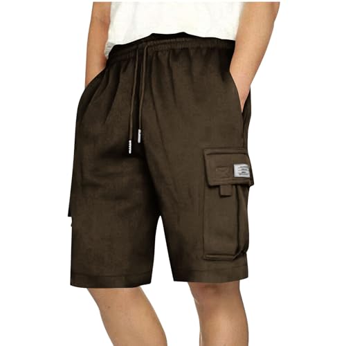 Short cargo largo para hombre con bolsillos X-Large miniatura 1