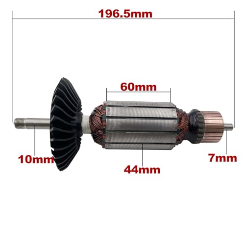Rotor d'armature AC220V-240V pour meuleuse d'angle DW840 - 2