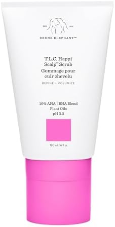 Drunk Elephant T.L.C. Happi Scalp Scrub - 180 ml/6 fl oz - Clean Clinical - Sulfate-Free - Cruelty-Free - Dermatologist-Tested - Free of Essential Oils, Silicones, and SLS