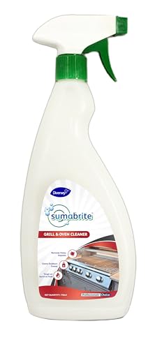 Image of Diversey Sumabrite Grill and Oven Cleaner - 750 ML | Removes Heavy Deposits | Cleans Stubborn Grease | Tough on Burnt-on Food