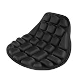 Coussin De Selle Moto pour Suzuki Gladius 2009 2016, 3D Selle Confort Antidérapant Respirant, Coussin de Refroidissement pour Les Longs Trajets,A/Fabric