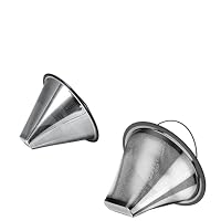 Kompatibel Mit Wiederverwendbarem Ersatzkaffeefilter Aus Edelstahl 304 Von MOCCAMASTER, KBGV Und KBT(Double layer) – Ansicht 2
