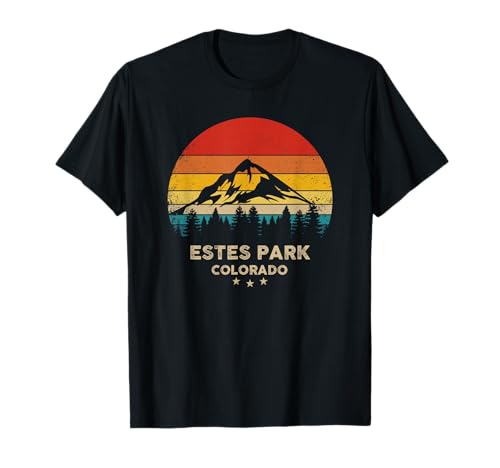 Mountain Life Tees Vintage Estes Park - Park Retro Souvenir T-Shirt