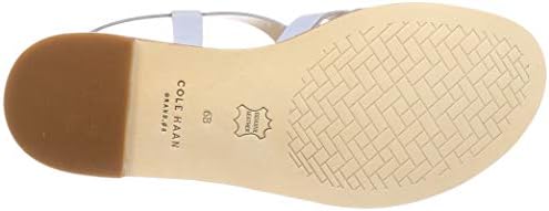 Cole Haan womens ANALEIGH GRAND STRAPPY SANDAL,zen blue Leather,6.5 | Image 3