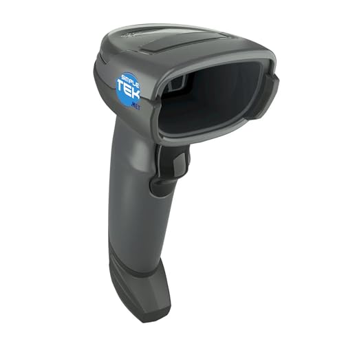 Lecteur barcode filaire 1D/2D contre la fatigue des mains avec poignée ergonomique