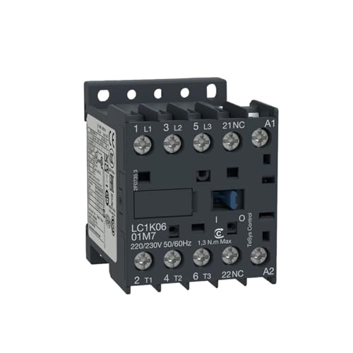 Contacteur LC1K0610M7 3P 6A bobine 220V relais inverseur moteur triphasé